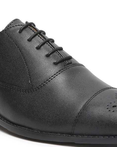 Buy Obsidian Black Formal Shoes for Men by LOUIS STITCH Online