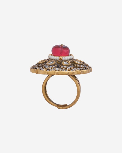 Buy Multi Rings for Women by Kushal's Fashion Jewellery Online | Ajio.com