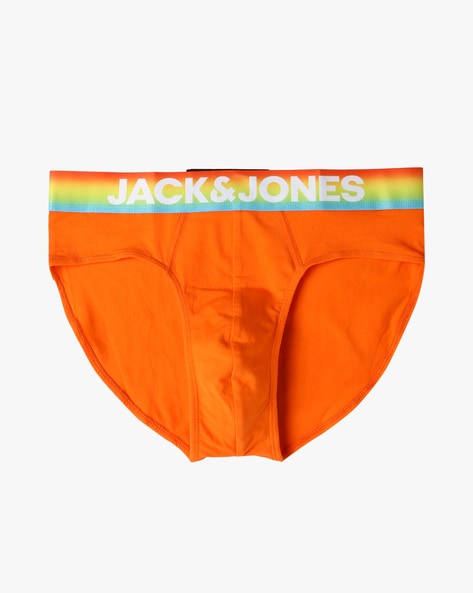 Buy Orange Briefs for Men by Jack & Jones Online