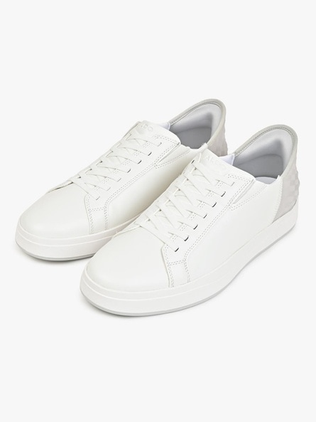 Buy Mochi Mens White Sneakers Metro Plain White Sneakers online-daiichi.edu.vn