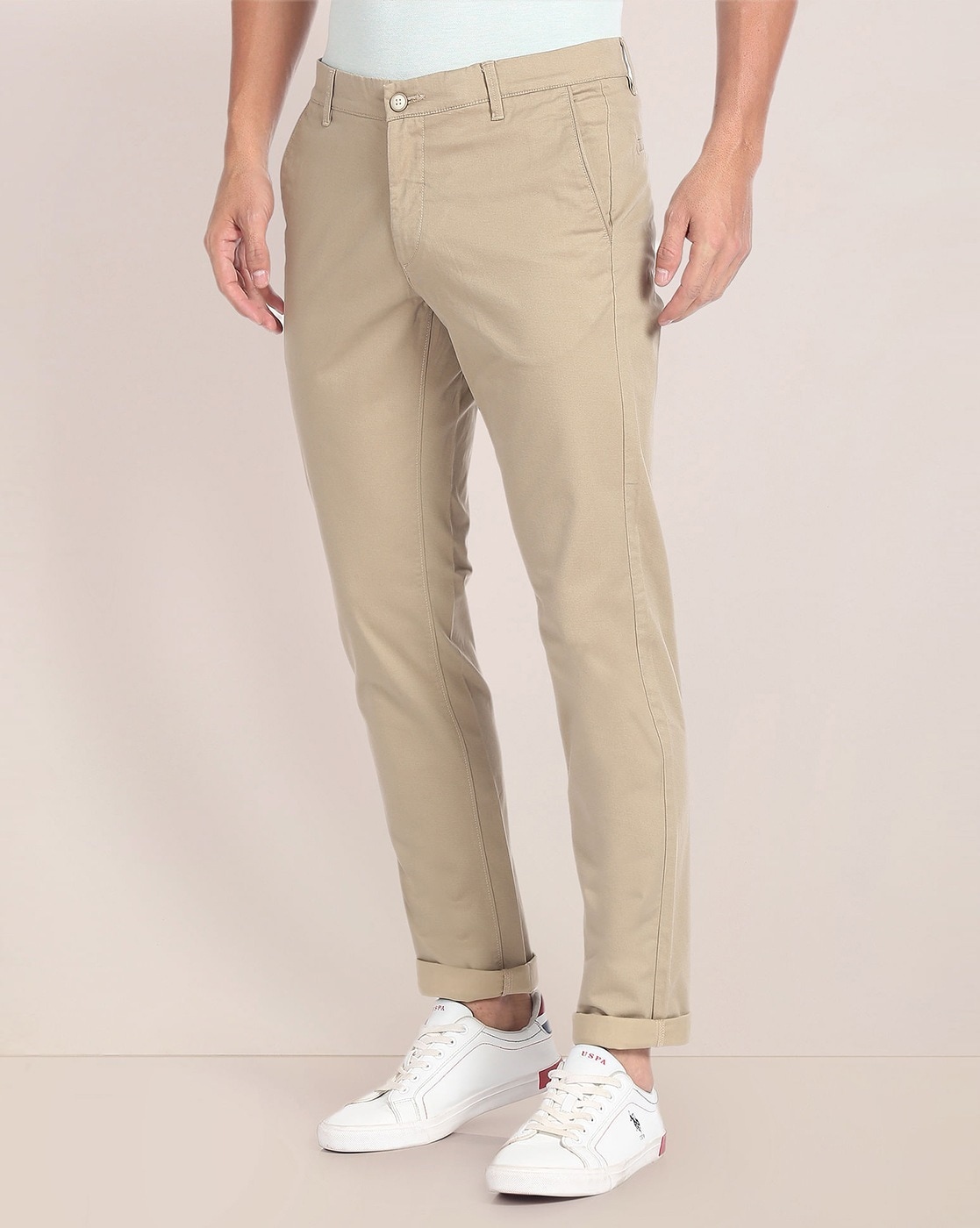 U.S. Polo Assn. ADLEY - Chinos - starfish/beige - Zalando.de