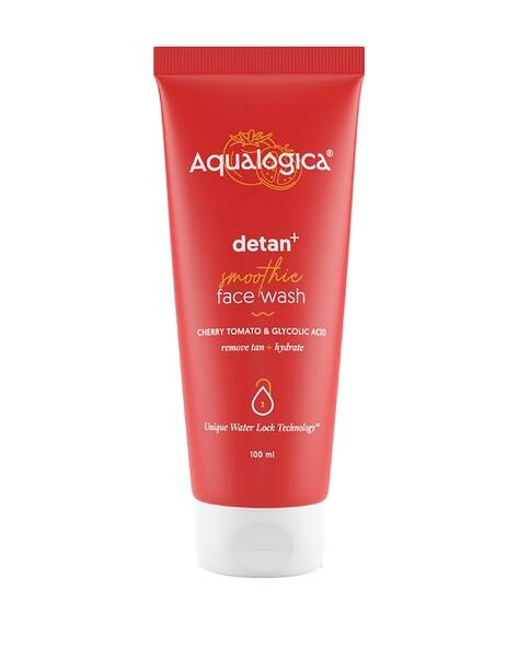Aqualogica Detan+ Smoothie Face Wash with Cherry Tomato & Glycolic Acid