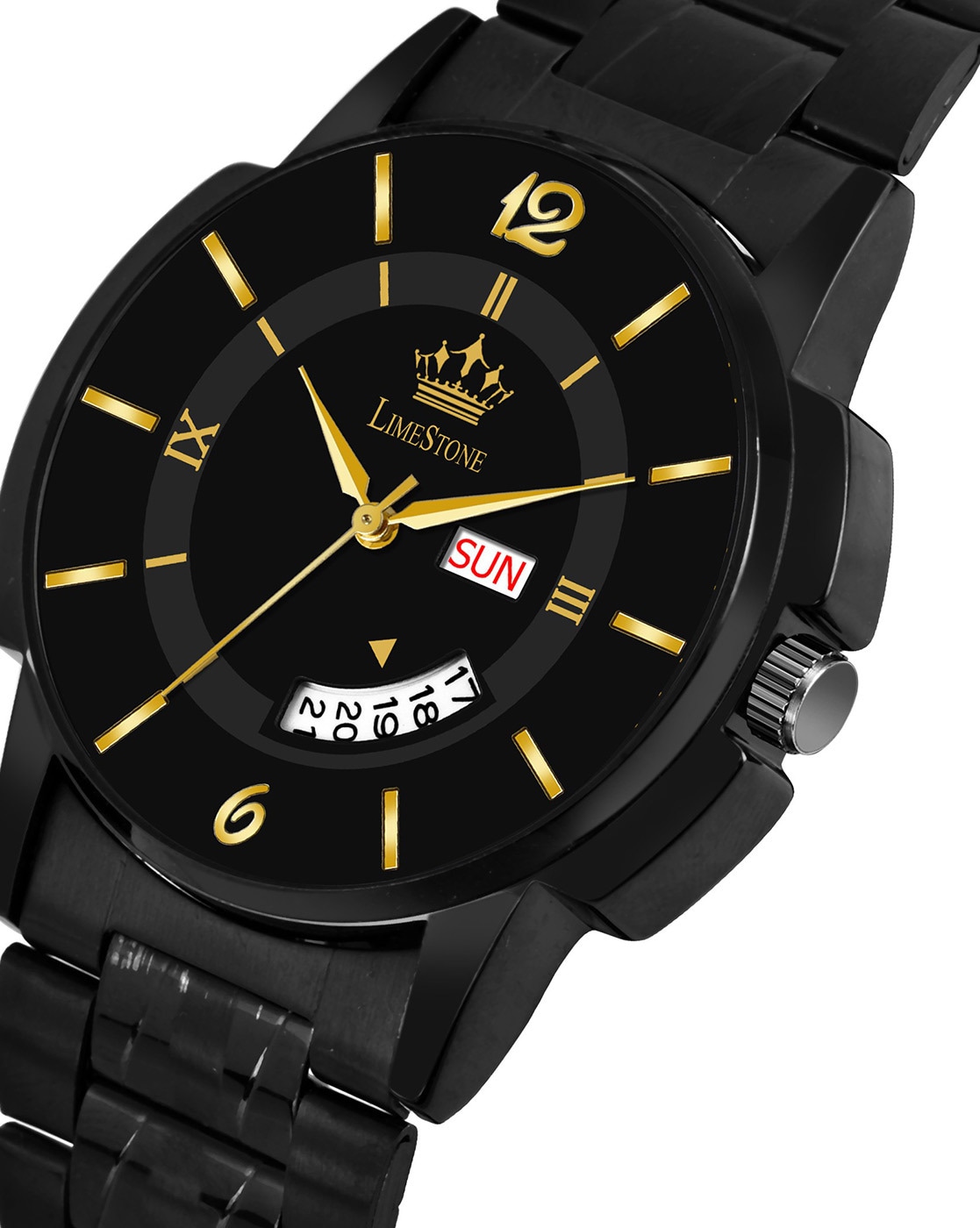 Buy Black Watches for Men by LIMESTONE Online Ajio