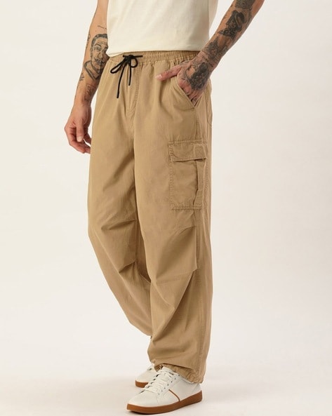 Men's Loose Wide Leg Multi-pockets Cargo Pants | RebelsMarket