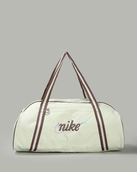 Nike embroidered hotsell duffel bag