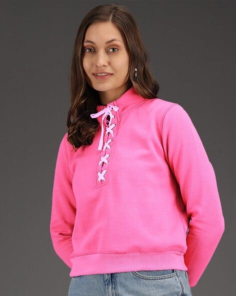 KOTTY Women Relaxed Fit Sweatshirt