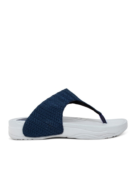 Buy Blue Flip Flop Slippers for Women by SPORT STAR Online