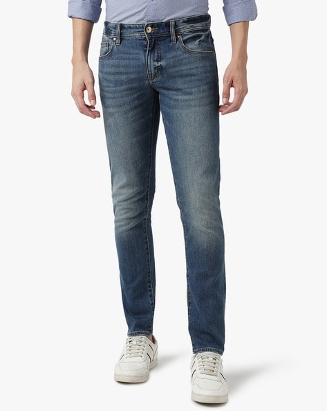 J14 Skinny Fit Washed Stretchable Jeans