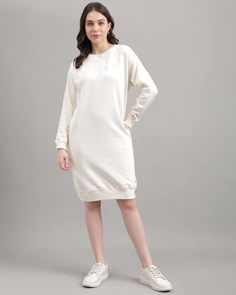 Women Round-Neck T-Shirt Dress