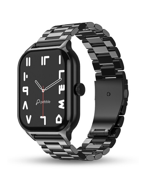 Buy Metal Black Wearable Gadgets for Tech by Pebble Online Ajio