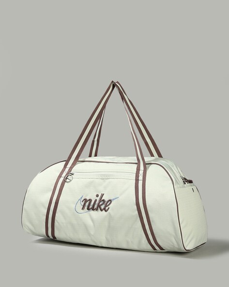 Nike embroidered sale duffel bag