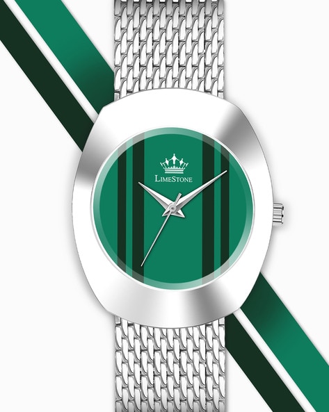 Buy Green Watches for Men by LIMESTONE Online | Ajio.com