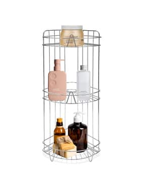 Chrome Corner Caddy Stand-image-21