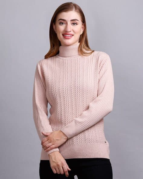 Buy Rose Pink Sweaters Cardigans for Women by GODFREY Online