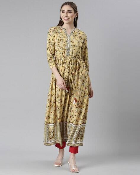 Buy Yellow Dresses for Women by NEERUS Online
