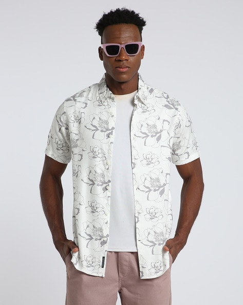 Buy Off-White Shirts for Men by ALTHEORY Online