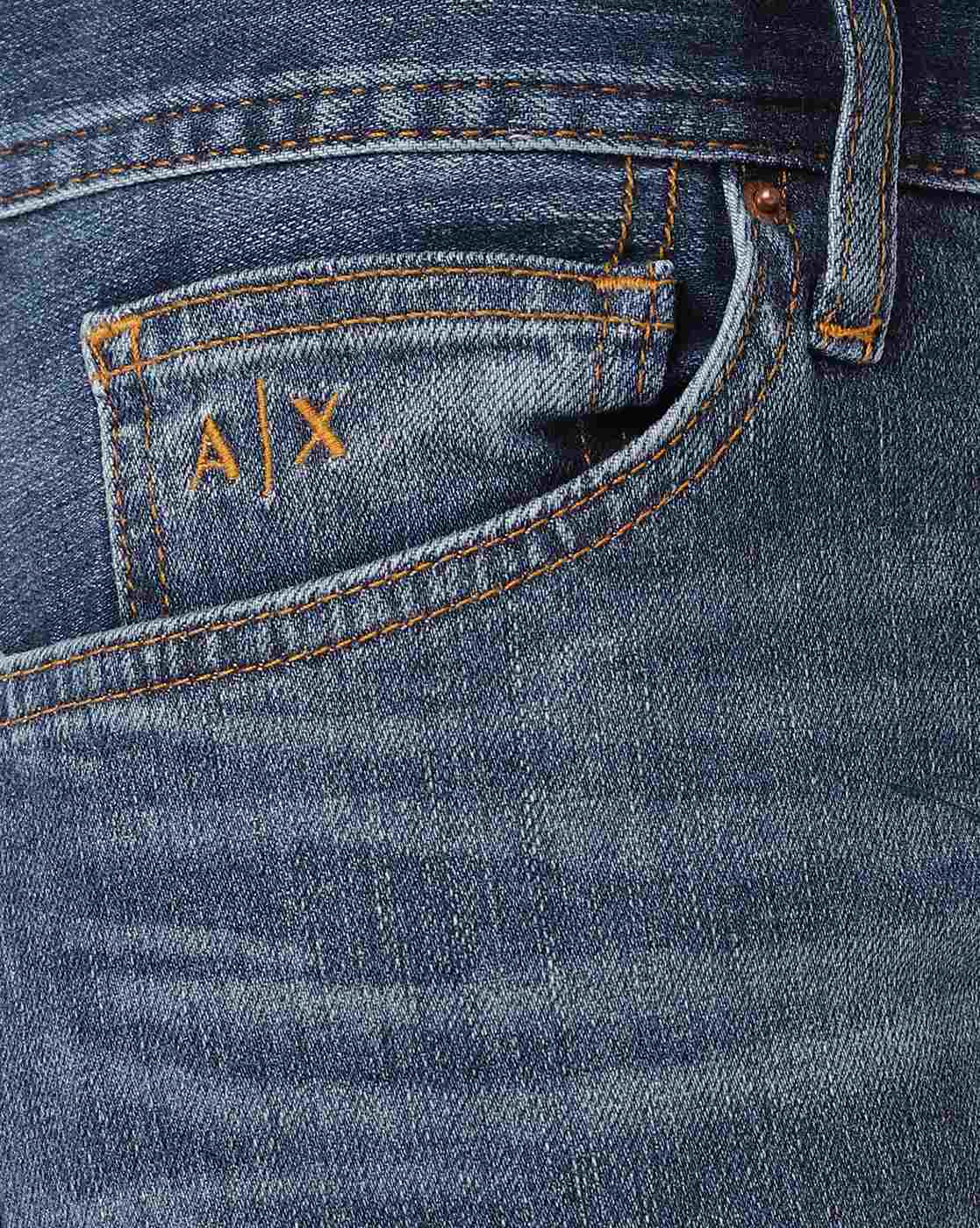 Armani jeans back pocket hot sale design