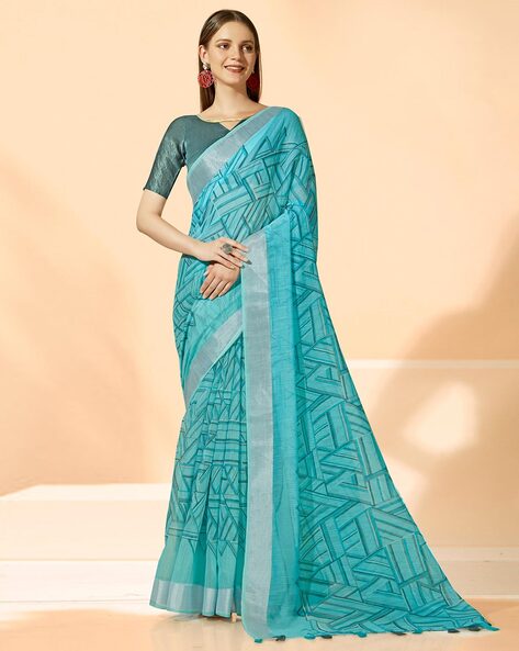 Buy Green Sarees for Women by Saree mall Online | Ajio.com