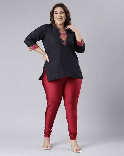 Buy Online Plus Size Legging Pants and Churidars - Go Colors