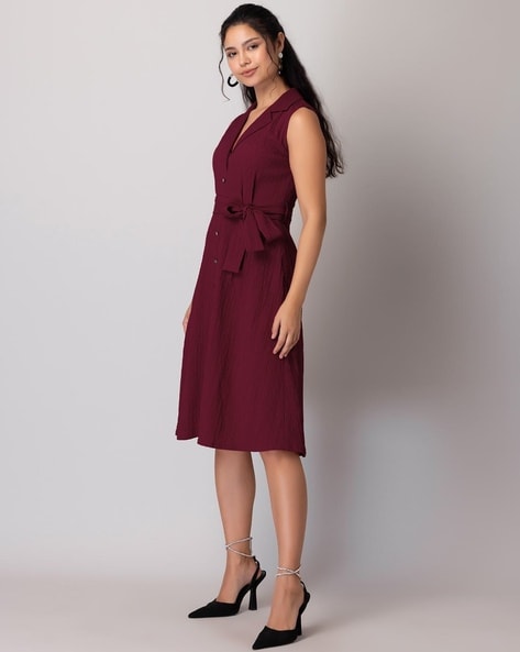 Faballey maroon outlet dress