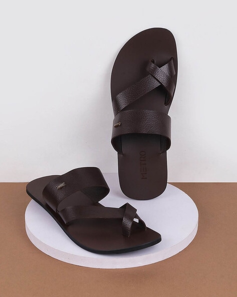Buy Maroon Sandals for Men by Metro Online | Ajio.com-sgquangbinhtourist.com.vn