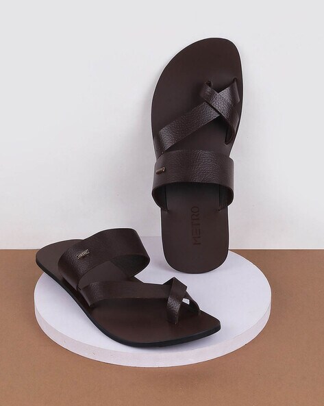 Metro leather hot sale sandals