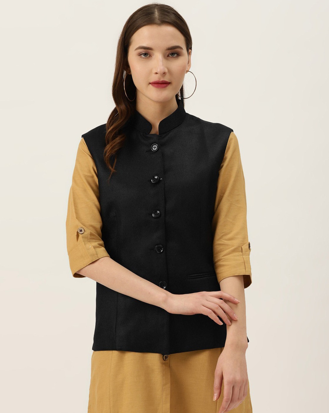 Nifty Nehru Jacket I Maroon Nehru Jacket I Yellwithus – Yell - Unisexx  Fashion House