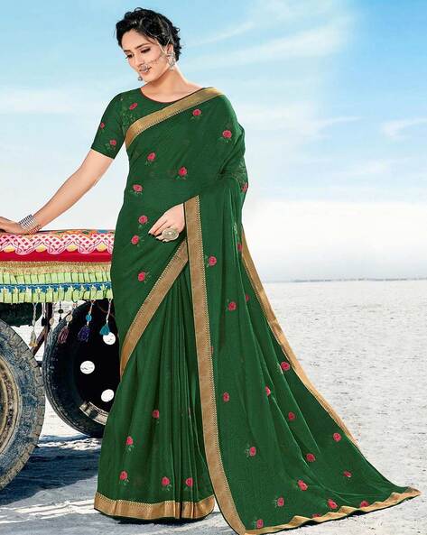 Embroidered Sarees - Buy Latest Embroidery Saree Designs Online – Page 4