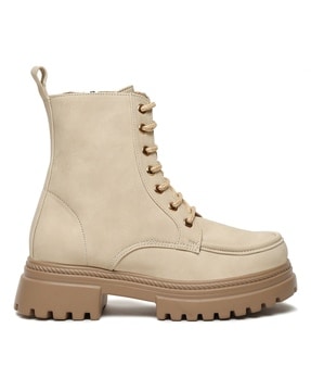 Hoge discount veterboots dames