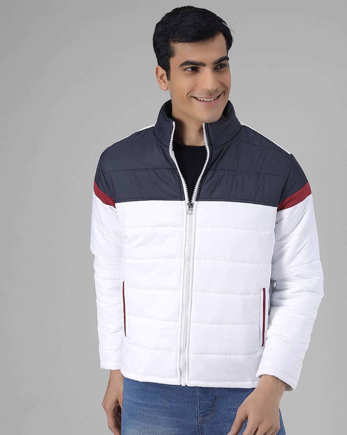 Buy Navy Blue Jackets & Coats for Men by NETPLAY Online | Ajio.com