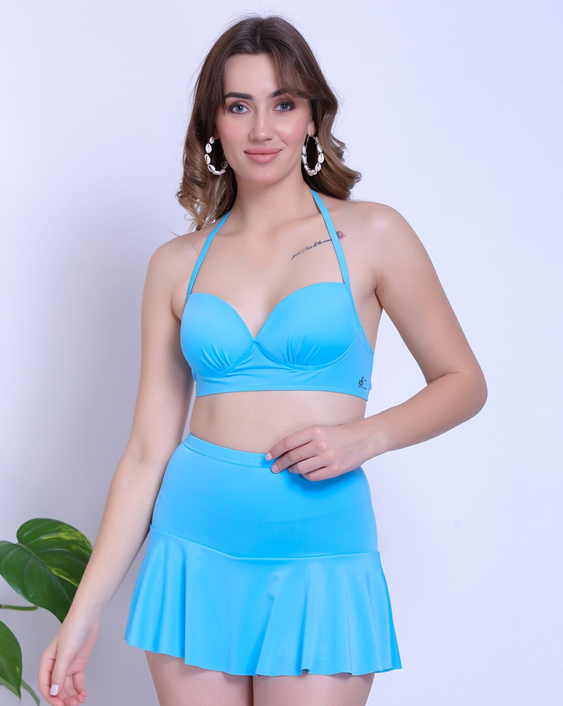 Buy Blue Swimwear for Women by FXM Online