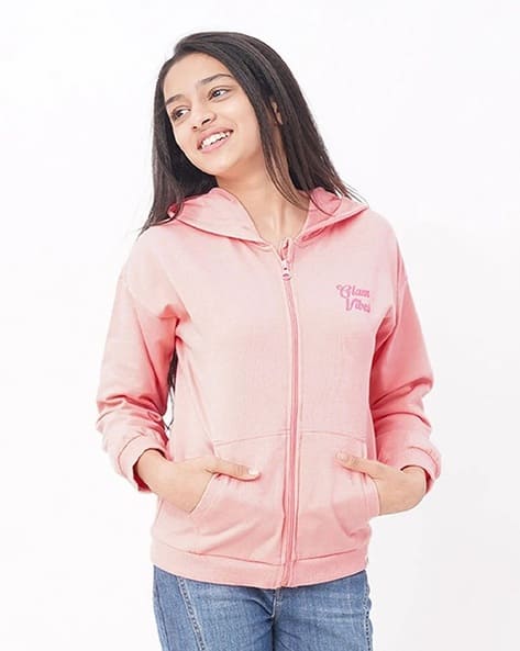 Sustainable Knit Jacket with Hoodie