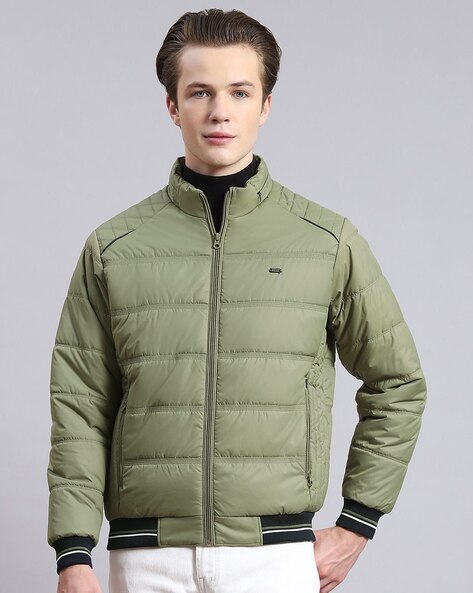 Buy Monte Carlo Light Green Quilted Jacket for Women Online @ Tata CLiQ