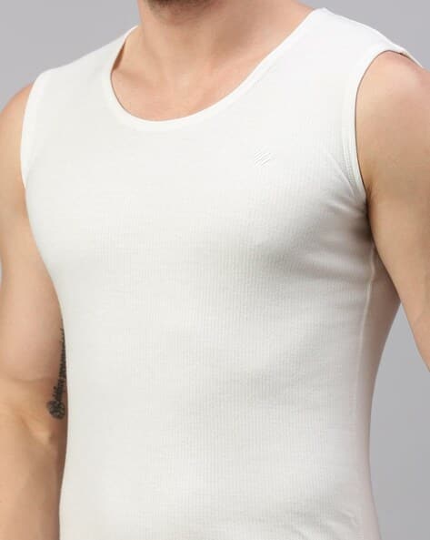 Men Round-Neck Thermal Vest