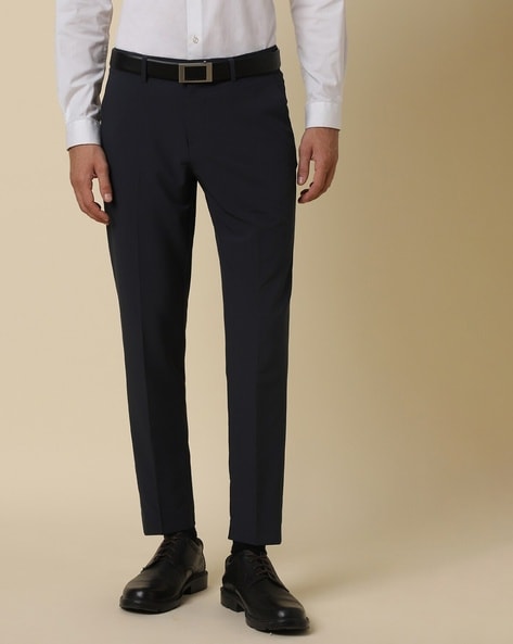 Buy Allen Solly Men Solid Regular Fit Formal Trouser - Brown Online at Low  Prices in India - Paytmmall.com