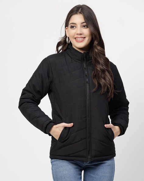 Buy Black Jackets & Coats for Women by Well Quality Online