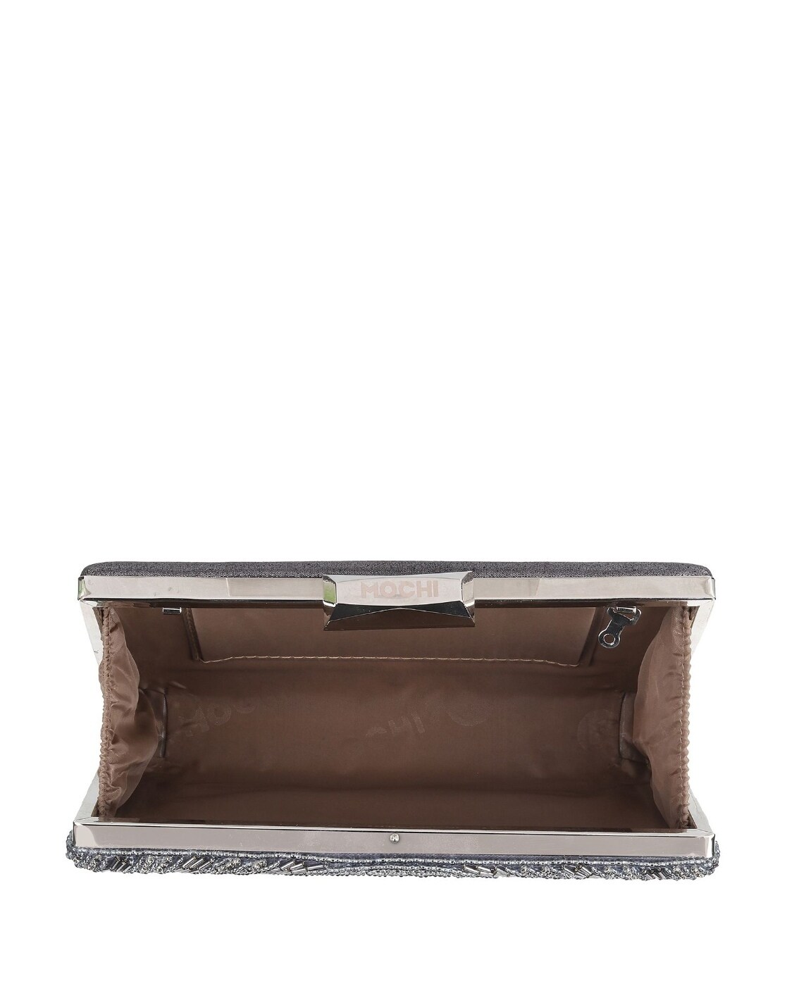 Buy Gun Metal Clutches Wristlets for Women by Mochi Online