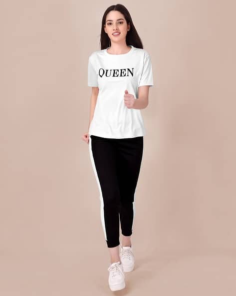 Buy White Tracksuits for Women by Alisba Online