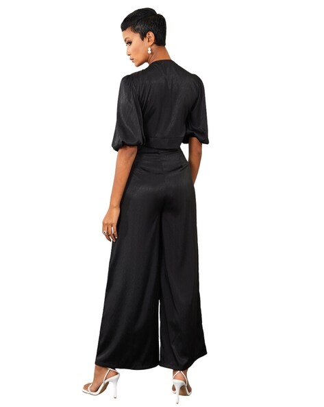 Buy Black Fusion Wear Sets for Women by Styli Online