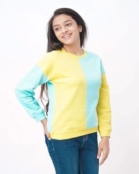 ed-a-mamma Sustainable Colourblock Sweatshirt-picture-13