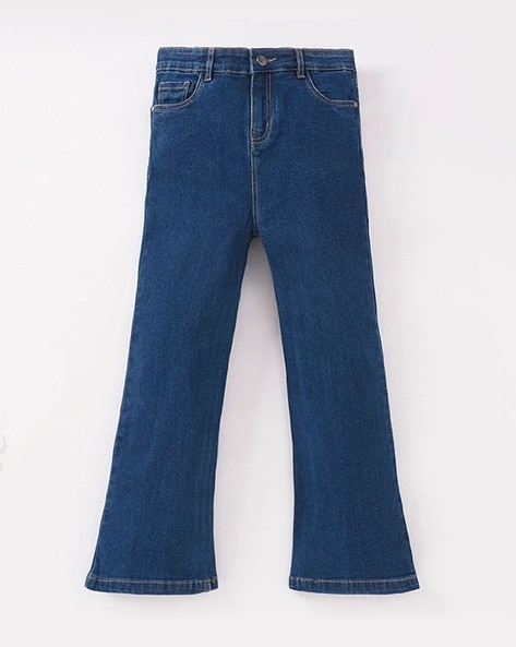 Buy Woman Clothing Bell Bottom Jeans Online In India -  India