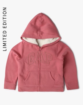 Buy Rose Pink Sweatshirts Hoodie for Girls by Gap Kids Online