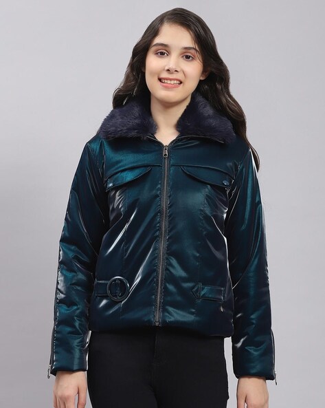 Girls teal sale jacket