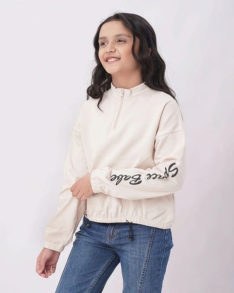 Ed-A-Mamma Sustainable Cropped Sweatshirt