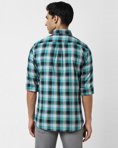 Buy Green Shirts for Men by VAN HEUSEN Online