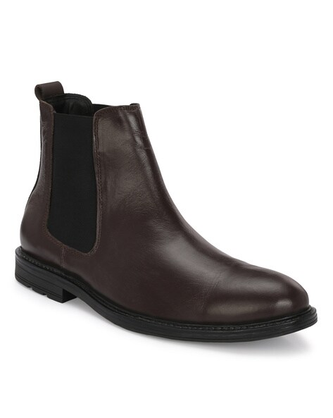 Men Ankle Length Slip On Boots