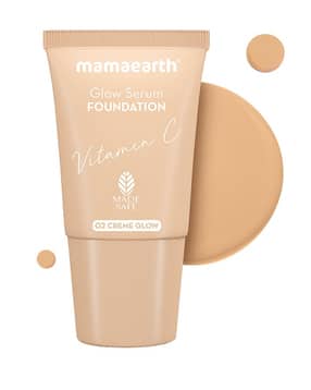 Glow Serum Foundation Mini Tube with Vitamin-C & Turmeric - 02 Crème Glow-image-37