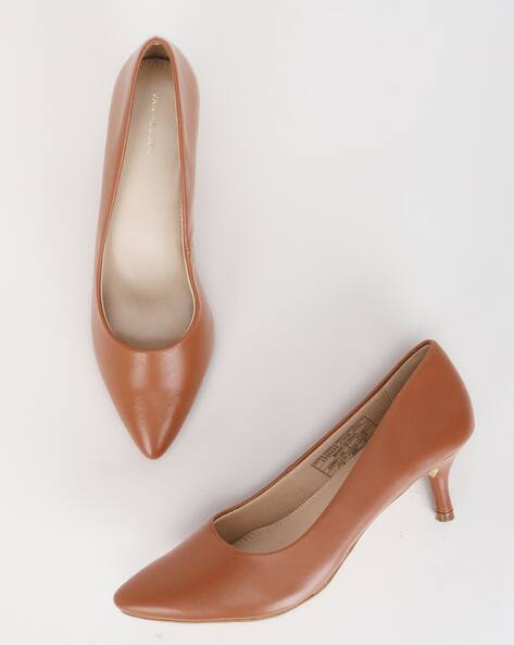 Buy Brown Heeled Shoes for Women by VAN HEUSEN Online
