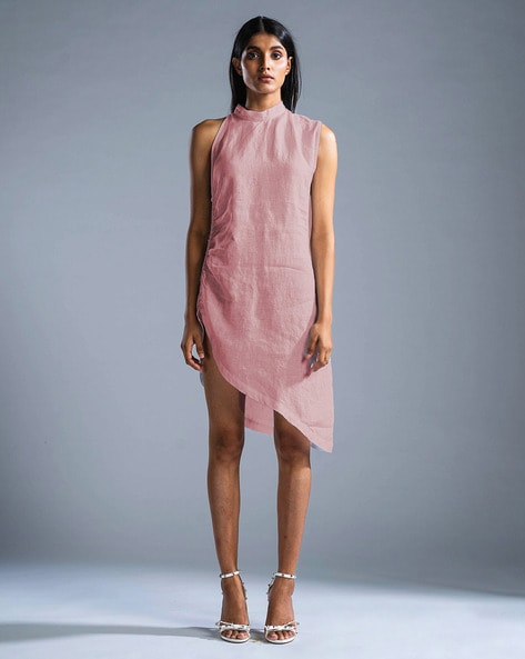 Dusky pink 2025 shift dress