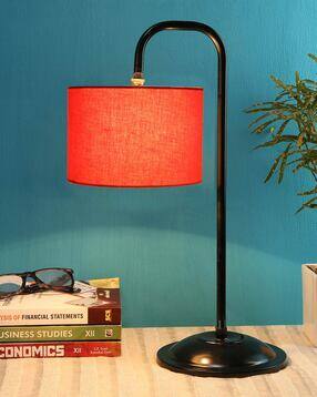 Cotton Shade Iron Table Lamp-image-23
